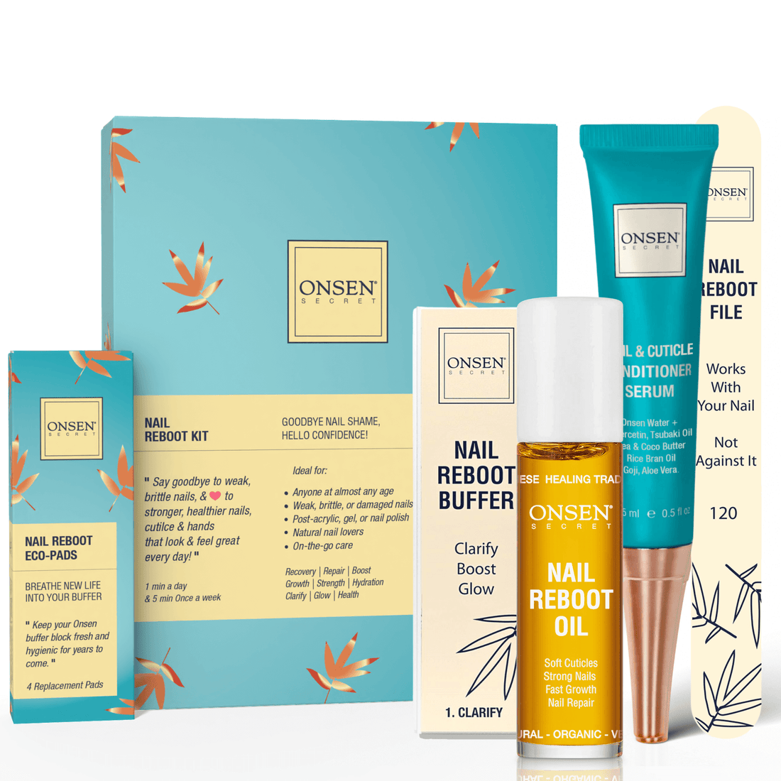 Complete Reboot - Nail Strengthening Oil &amp; Serum Kit