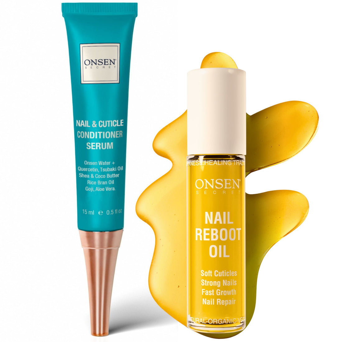 Nail &amp; Cuticle Reboot Duo - Strengthen &amp; Revive